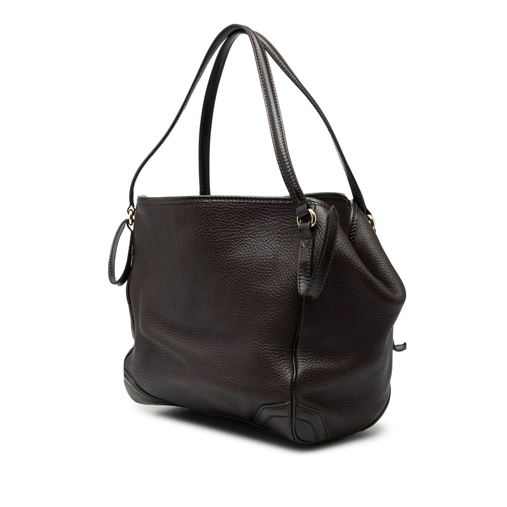 Pre-Loved Burberry Small Grained Calfskin Canterbury Tote - Picture 2 of 7